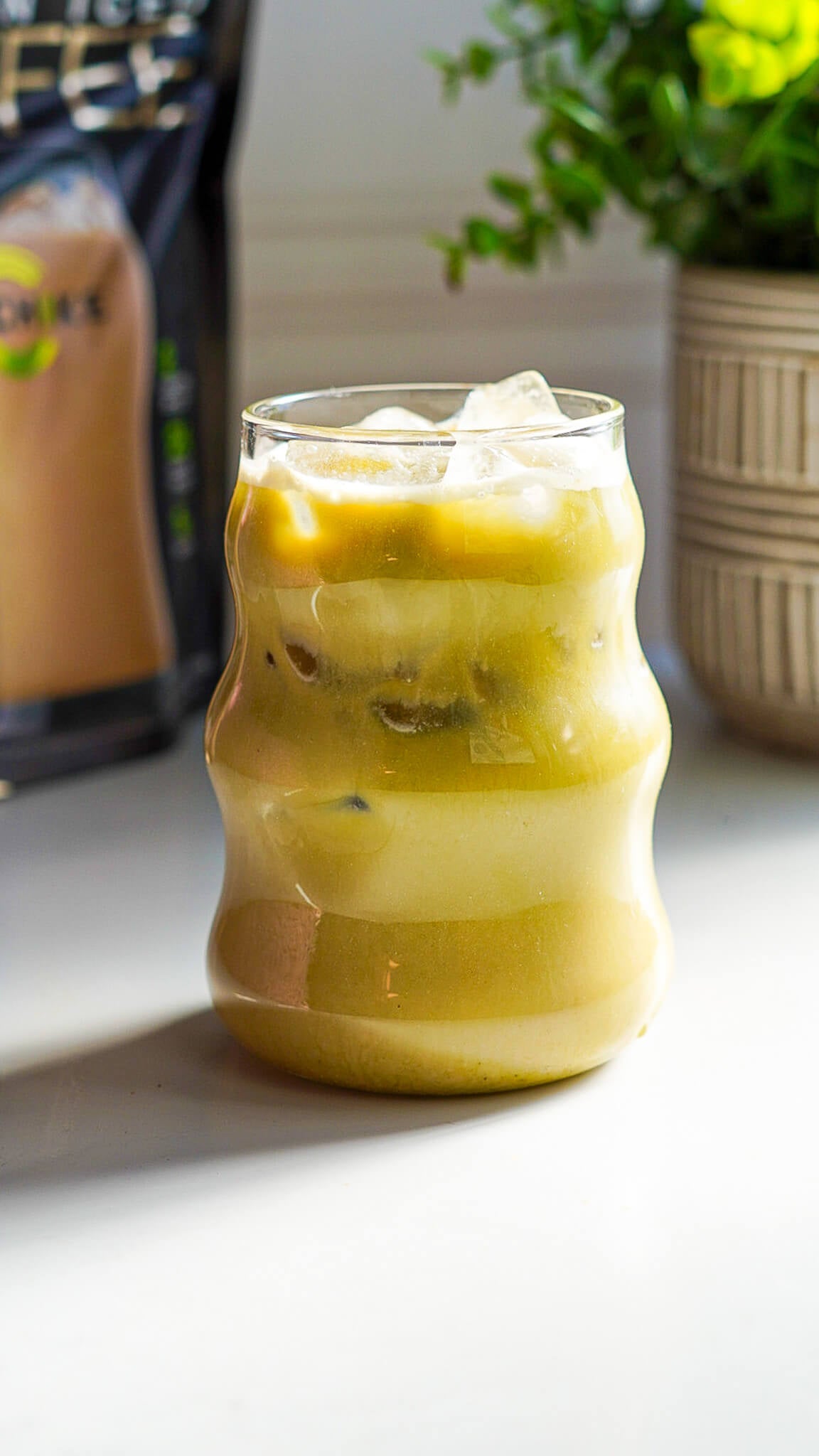 Matcha Protein Coffee Latte