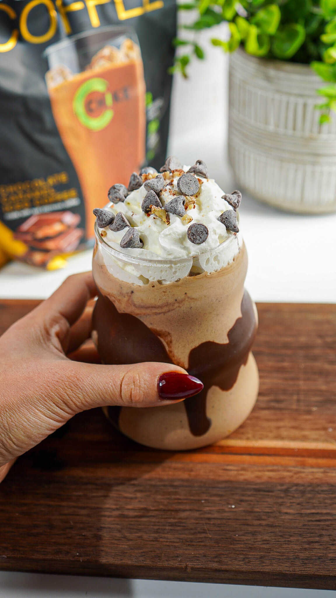 Double Chocolate Chip Protein Frappuccino